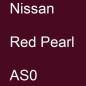 Preview: Nissan, Red Pearl, AS0.